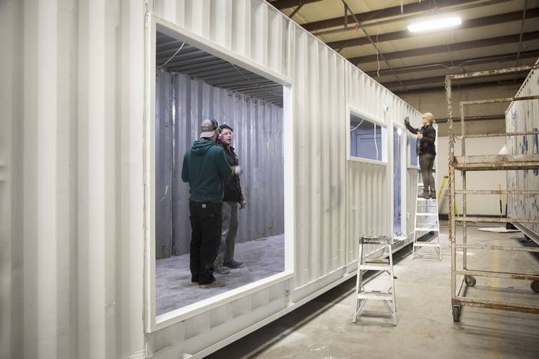 Shipping containers